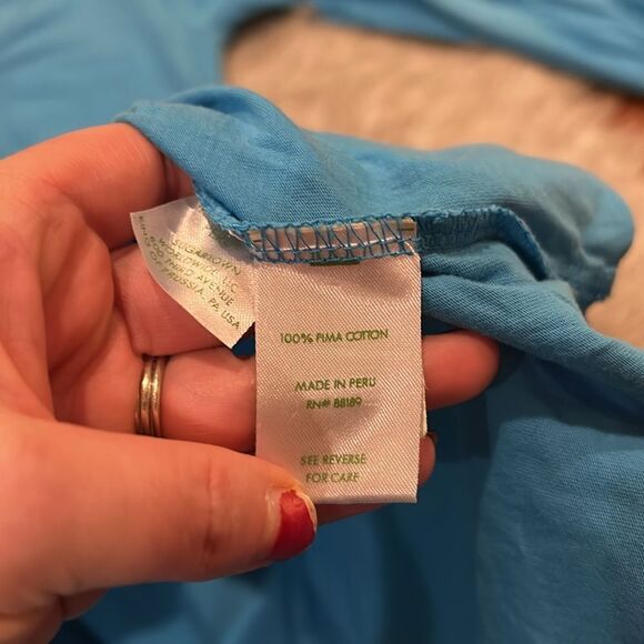 Lilly Pulitzer‎ Beckett shirt dress in Ariel blue size xs - Picture 6 of 8